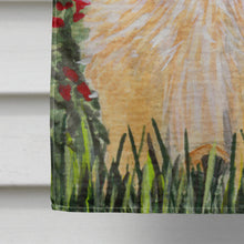 Load image into Gallery viewer, Golden Retriever Flag Canvas House Size