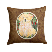 Load image into Gallery viewer, Golden Retriever Throw Pillow - 14x14 Decorative Pillow – Art for Your Home &amp; Patio