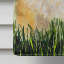 Load image into Gallery viewer, Golden Retriever Flag Canvas House Size