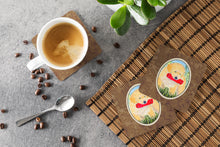 Load image into Gallery viewer, Golden Retriever Coasters - Set of 4 Lightweight Foam, Absorbent Drink Coasters