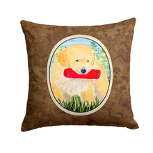 Load image into Gallery viewer, Golden Retriever Throw Pillow - 14x14 Decorative Pillow – Art for Your Home &amp; Patio