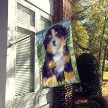 Load image into Gallery viewer, Bernese Mountain Dog Flag Canvas House Size
