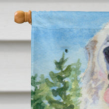 Load image into Gallery viewer, Great Pyrenees Flag Canvas House Size