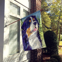 Load image into Gallery viewer, Bernese Mountain Dog Flag Canvas House Size