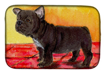 Load image into Gallery viewer, French Bulldog Dish Drying Mat – Absorbent, Artistic Kitchen Essentials SS8869DDM