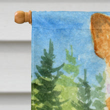 Load image into Gallery viewer, Corgi Flag Canvas House Size