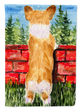 Load image into Gallery viewer, Corgi Flag Canvas House Size