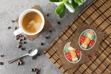 Load image into Gallery viewer, Corgi Coasters - Set of 4 Lightweight Foam, Absorbent Drink Coasters