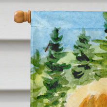Load image into Gallery viewer, Chow Chow Flag Canvas House Size