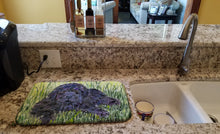 Load image into Gallery viewer, Newfoundland Dish Drying Mat – Absorbent, Artistic Kitchen Essentials SS8872DDM