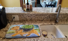 Load image into Gallery viewer, Norwich Terrier Dish Drying Mat – Absorbent, Artistic Kitchen Essentials SS8879DDM