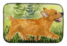 Load image into Gallery viewer, Norwich Terrier Dish Drying Mat – Absorbent, Artistic Kitchen Essentials SS8884DDM