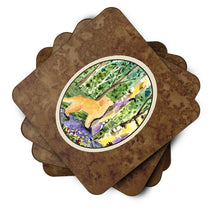 Load image into Gallery viewer, Golden Retriever Coasters - Set of 4 Lightweight Foam, Absorbent Drink Coasters