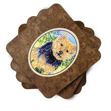 Load image into Gallery viewer, Norwich Terrier Coasters - Set of 4 Lightweight Foam, Absorbent Drink Coasters