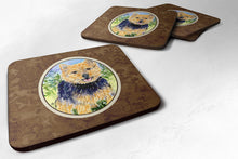 Load image into Gallery viewer, Norwich Terrier Coasters - Set of 4 Lightweight Foam, Absorbent Drink Coasters