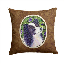 Load image into Gallery viewer, Papillon Throw Pillow - 14x14 Decorative Pillow – Art for Your Home &amp; Patio