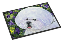 Load image into Gallery viewer, Bichon Frise Doormat - 24x36 Decorative Floor Mat – Indoor/Outdoor Rug with Artistic Flair Doormat