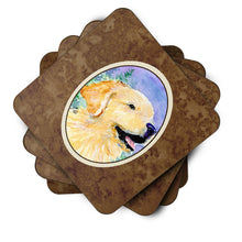 Load image into Gallery viewer, Golden Retriever Coasters - Set of 4 Lightweight Foam, Absorbent Drink Coasters