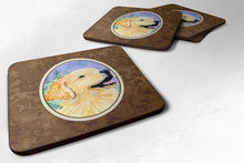 Load image into Gallery viewer, Golden Retriever Coasters - Set of 4 Lightweight Foam, Absorbent Drink Coasters