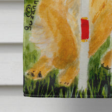 Load image into Gallery viewer, Golden Retriever Flag Canvas House Size