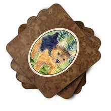 Load image into Gallery viewer, Norwich Terrier Coasters - Set of 4 Lightweight Foam, Absorbent Drink Coasters