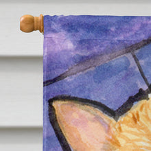 Load image into Gallery viewer, Norwich Terrier Flag Canvas House Size