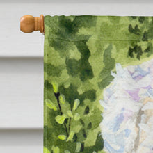 Load image into Gallery viewer, Bichon Frise Flag Canvas House Size