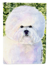 Load image into Gallery viewer, Bichon Frise Flag Canvas House Size