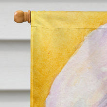 Load image into Gallery viewer, Bichon Frise Flag Canvas House Size