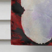 Load image into Gallery viewer, Bichon Frise Flag Canvas House Size