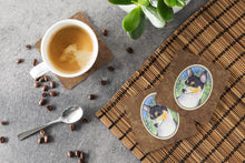Load image into Gallery viewer, Fox Terrier Coasters - Set of 4 Lightweight Foam, Absorbent Drink Coasters