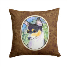 Load image into Gallery viewer, Fox Terrier Throw Pillow - 14x14 Decorative Pillow – Art for Your Home &amp; Patio
