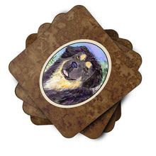 Load image into Gallery viewer, Tibetan Mastiff Coasters - Set of 4 Lightweight Foam, Absorbent Drink Coasters