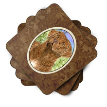 Load image into Gallery viewer, Chesapeake Bay Retriever Coasters - Set of 4 Lightweight Foam, Absorbent Drink Coasters
