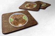 Load image into Gallery viewer, Chesapeake Bay Retriever Coasters - Set of 4 Lightweight Foam, Absorbent Drink Coasters