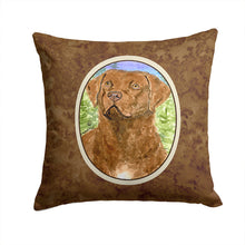 Load image into Gallery viewer, Chesapeake Bay Retriever Throw Pillow - 14x14 Decorative Pillow – Art for Your Home &amp; Patio
