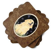 Load image into Gallery viewer, Golden Retriever Coasters - Set of 4 Lightweight Foam, Absorbent Drink Coasters