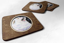Load image into Gallery viewer, Great Pyrenees Coasters - Set of 4 Lightweight Foam, Absorbent Drink Coasters