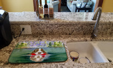 Load image into Gallery viewer, Springer Spaniel Dish Drying Mat – Absorbent, Artistic Kitchen Essentials SS8943DDM