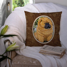 Load image into Gallery viewer, Chow Chow Throw Pillow - 14x14 Decorative Pillow – Art for Your Home &amp; Patio
