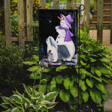 Load image into Gallery viewer, Snowman with Bearded Collie Garden Flag - Outdoor Decorative Yard Flag