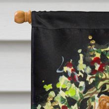 Load image into Gallery viewer, Christmas Wreath Papillon Flag Canvas House Size