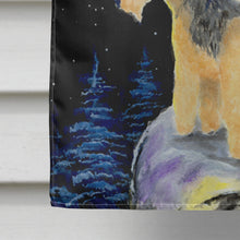 Load image into Gallery viewer, Snowman with Lakeland Terrier Flag Canvas House Size