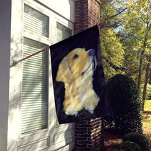 Load image into Gallery viewer, Golden Retriever Flag Canvas House Size