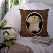 Load image into Gallery viewer, Golden Retriever Throw Pillow - 14x14 Decorative Pillow – Art for Your Home &amp; Patio