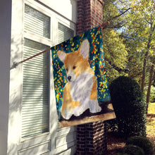 Load image into Gallery viewer, Corgi Flag Canvas House Size