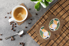 Load image into Gallery viewer, Corgi Coasters - Set of 4 Lightweight Foam, Absorbent Drink Coasters