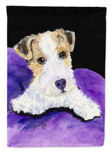 Load image into Gallery viewer, Fox Terrier Garden Flag - Outdoor Decorative Yard Flag