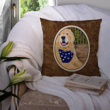 Load image into Gallery viewer, Golden Retriever Throw Pillow - 14x14 Decorative Pillow – Art for Your Home &amp; Patio