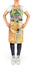 Load image into Gallery viewer, Golden Retriever Apron – Artist-Designed Kitchen, BBQ &amp; Craft Apron